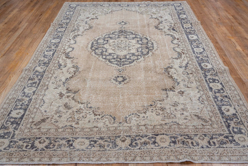 Vintage Oushak Area Rug (7' x 10')
